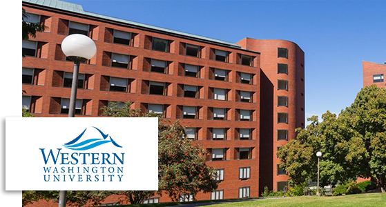 Outside view of Western Washington University