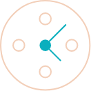 Animated clock